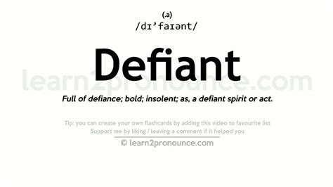 defiant in tagalog|DEFIANT Meaning in Tagalog .